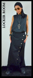 Loose Casual pants /Black Drop Crotch pants /Harem Pants/Extravagant Cotton Black Pants/Maxi pants /Wide leg pants