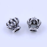 2 Pcs Sterling Silver Crown Charms 925 Stamp Vintage Celtic WSP229X2 Wholesale: See Discount Coupons in Item Details