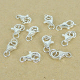 925 Sterling Silver Lobster Clasps Hooks 11x7mm DIY Jewelry Making WSP364 Wholesale: See Discount Coupons in Item Details