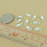 925 Sterling Silver Lobster Clasps Hooks 12x5.5mm DIY Jewelry Making WSP366 Wholesale: See Discount Coupons in Item Details