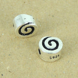 Sterling Silver Bead 925 Stamped Vintage DIY Jewelry Making WSP371 Wholesale: See Discount Coupons in Item Details