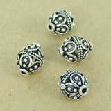 4 Pcs Sterling Silver Beads Charms Vintage Celtic Jewelry Making WSP378X4 Wholesale: See Discount Coupons in Item Details
