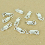 925 Sterling Silver Lobster Clasps Hooks 12x5.5mm DIY Jewelry Making WSP366 Wholesale: See Discount Coupons in Item Details