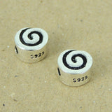 Sterling Silver Bead 925 Stamped Vintage DIY Jewelry Making WSP371 Wholesale: See Discount Coupons in Item Details