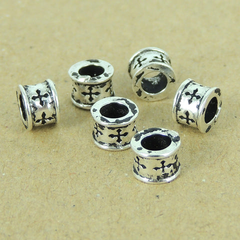 6 Pcs Sterling Silver Beads Charms Vintage Celtic Cross Jewelry Making WSP381X6 Wholesale: See Discount Coupons in Item Details