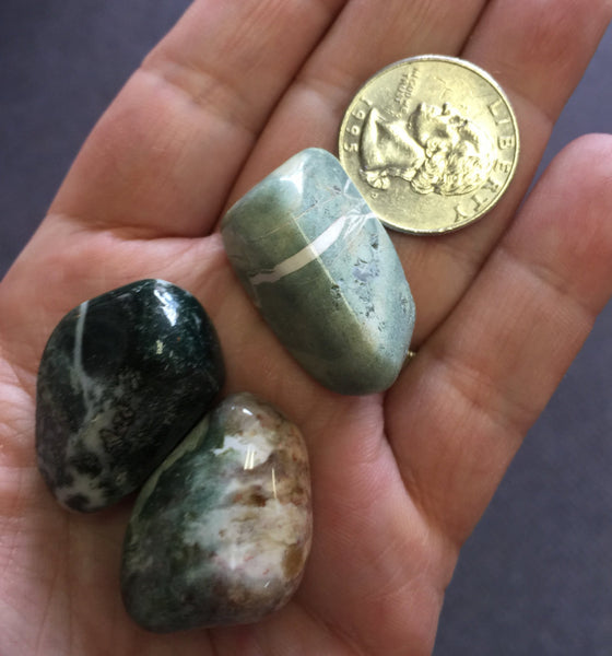 Sardonyx Green Tumbled