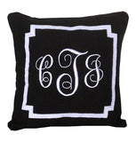 Monogram pillows, Best personalized gifts for her, Monogram Embroidered pillows, Personalized Decorative Pillow cover, Gifts