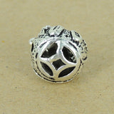 925 Stamp Sterling Silver Buddha Bead Meditation Protection Vintage WSP389 Wholesale: See Discount Coupons in Item Details