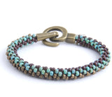 Kumihimo 8 strands bracelet pattern