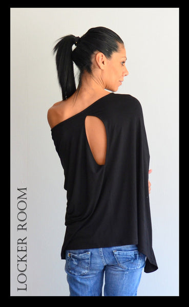 Summer Tunic Top/Loose Tunic /Woman black tunic/Plus size tunic/Black tunic top/Oversized tunic