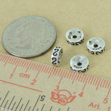 4 PCS 925 Stamp Sterling Silver Spacers Vintage Celtic WSP392X4 Wholesale: See Discount Coupons in Item Details