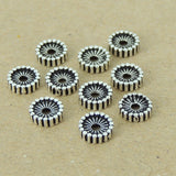 10 PCS 925 Sterling Silver Spacers Vintage WSP398X10 Wholesale: See Discount Coupons in Item Details