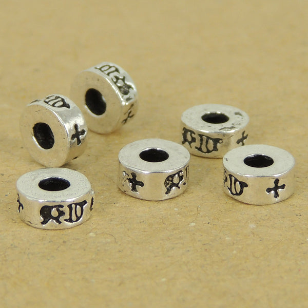 6 PCS 925 Sterling Silver Spacers Vintage Celtic WSP400X6 Wholesale: See Discount Coupons in Item Details