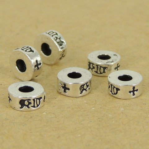 6 PCS 925 Sterling Silver Spacers Vintage Celtic WSP400X6 Wholesale: See Discount Coupons in Item Details