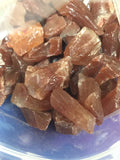 Raw Red Calcite