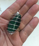 Crystal Cage for Pendant Necklaces: use by putting in your own crystal! New Age, Geology, Crystal Magick, Wiccan, Reiki, Energy Healing