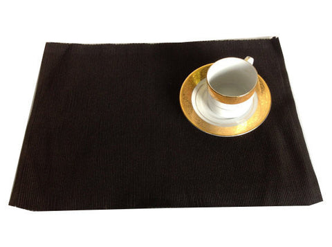 Gift Idea, Black Kitchen Decor Table Linen Gifts House Warming Place mats Black Place Mats Table Mats