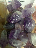 Natural Amethyst Tips Dark Amethyst Point  Raw  Third Eye, Crown Chakra, Healing, Reiki