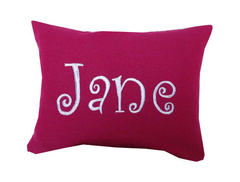 Monogram pillows for kids, Nursery Monogram Pillows, Pillows Decorative, 12x18 Birthday Gift