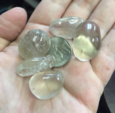 Smokey Quartz Tumbled  Light Smoky Quartz