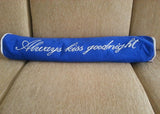 Bespoke Long Bolster Pillow Cover, Custom Word Bolster Pillow Cover, Home Decor, Long Bolster Pillows
