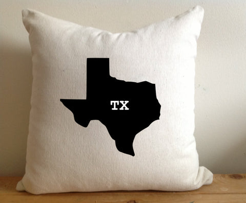 Gift Ideas for Texas Pillow, State Pillow, Home Decor, House Warming Gift, House Warming Pillow, Custom State Pillow