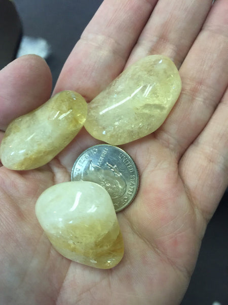 Large Tumbled Citrine