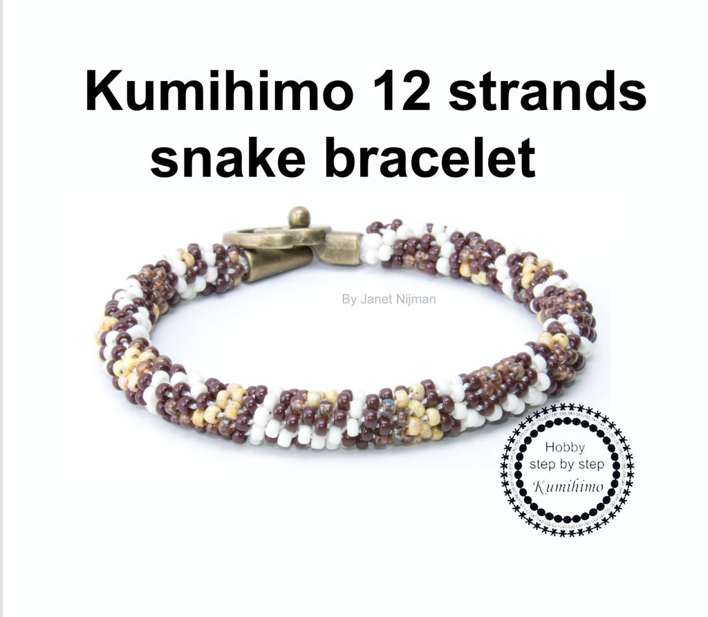 12 Strand Spiral Kumihimo Tutorial ⋆ Dream a Little Bigger