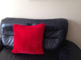 50% OFF Sale Velvet Pillows, Red Velvet sofa pillows, Velvet Birthday Gifts, Velvet bed pillows