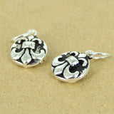 925 Sterling Silver Fleur de Lis Pendant Vintage Celtic WSP424 Wholesale: See Discount Coupons in Item Details