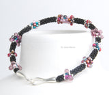 Kumihimo KIT pattern tutorial bracelet 8 Strands, Sterling Silver clasp included!
