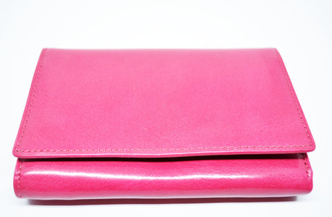 Ladies Wallet Leather Woman Wallet Pink Card Holder With Multiple Windows Purse Wallet High Quality Italian Leather Gift for Her Easter Gift