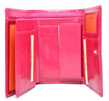 Ladies Wallet Leather Woman Wallet Pink Card Holder With Multiple Windows Purse Wallet High Quality Italian Leather Gift for Her Easter Gift