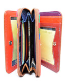 Leather Wallet Women Wallet Brown Credit Card Holder Handmade Purse Wallet High Quality Italian Leather Gift for Her Mother's  Gift for Her