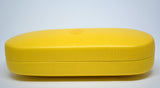Glasses Case Hard Eyeglasses Case Leather Sunglass Case Italian YellowLeather Glasses Case Gift For Him Gift For Her Made in Italy