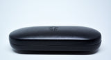 Glasses Case Hard Eyeglasses Slim Case Leather Sunglass Case Italian Black Leather Glasses Case Gift For Him Gift For Her Made in Italy