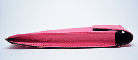 Glasses Case Soft Eyeglasses Case Pink Italian Leather Glasses Case Porta Occhiali Gift For Him GiftFor Her Easter Gift Porta Occhiali