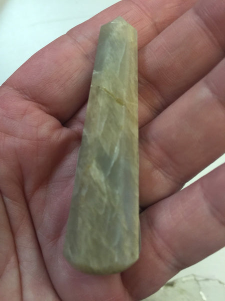 Moonstone Wand - Reiki - Energy Healing - Third Eye - Solar Plexus
