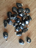 Hematite Pendant - Tumbled Hematite - Root chakra - Hematite Jewelry