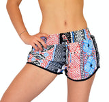 Rayon Beach Shorts Walk Casual Shorts Women Trendy Shorts Boho Short Pants Pantaloncino Estate Copricostume Beach Short Pant