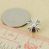 925 Sterling Silver Celtic Cross Bead Charm WSP428 Wholesale: See Discount Coupons in Item Details