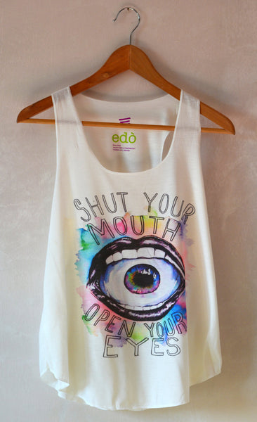 Flowy Women's Tank Top Racerback Ladies Tank Summer Tank Top Multicolor Print Yoga Tank Fitness Top Gym Tank Running Shirts Canottiera Donna